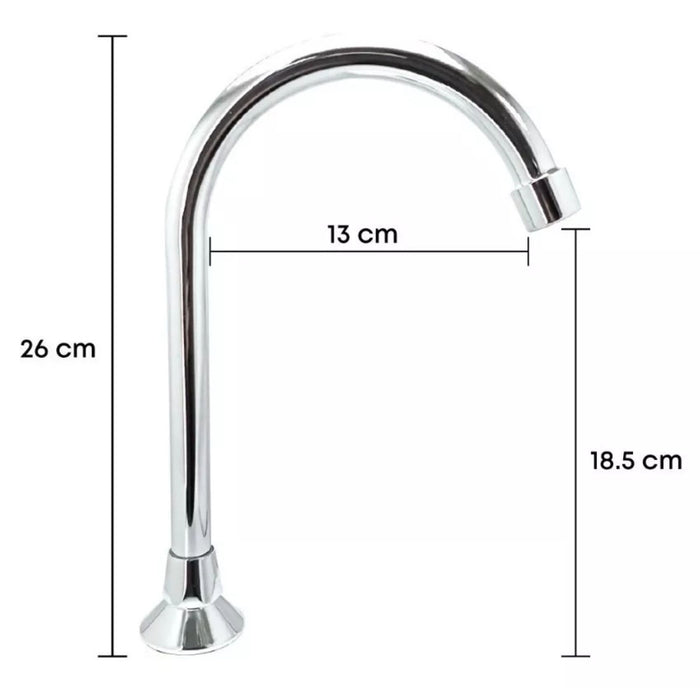 hogar accesorios bano cuello griferia valvula pedal giratorio pmo 008 mp madecentro