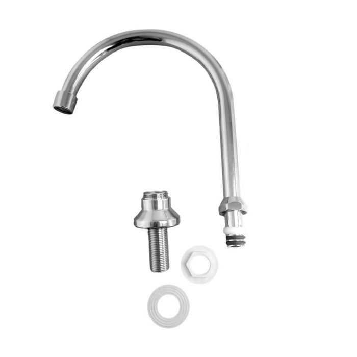 hogar accesorios bano cuello griferia valvula pedal giratorio pmo 008 mp madecentro