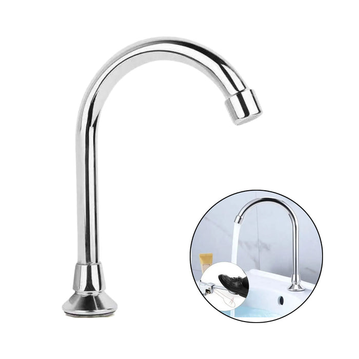 hogar accesorios bano cuello griferia valvula pedal giratorio pmo 008 mp madecentro