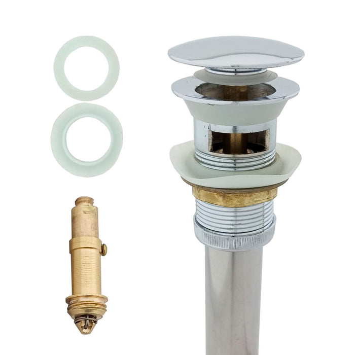 hogar accesorios bano desague lavamanos rebose cromado pmo 011 mp madecentro
