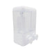 hogar accesorios bano dispensador jabon doble bano 2 1 blanco pmo 012 mp madecentro
