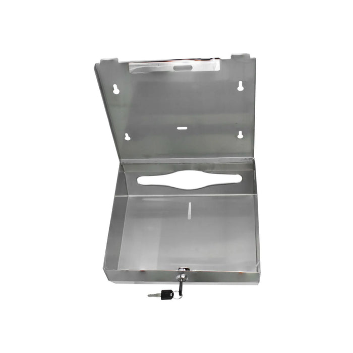 hogar accesorios bano dispensador toallas papel acero inoxidable pmo 017 mp madecentro