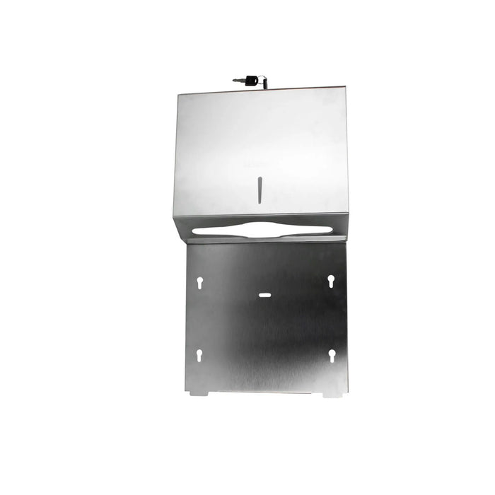 hogar accesorios bano dispensador toallas papel acero inoxidable pmo 017 mp madecentro