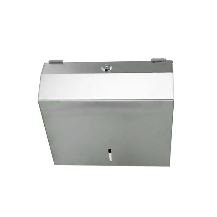 hogar accesorios bano dispensador toallas papel acero inoxidable pmo 017 mp madecentro