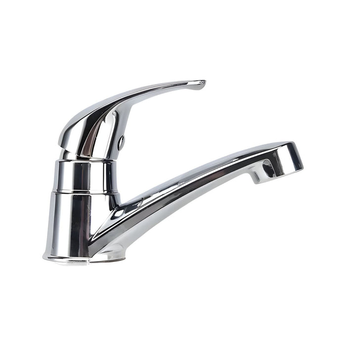 hogar accesorios bano llave lavamanos sencilla palanca zinc acabado cromado pmo 036 mp madecentro