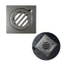 hogar accesorios bano rejilla acero inoxidable 10 x 10 cm full paso lujo pmo 046 mp madecentro