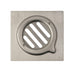 hogar accesorios bano rejilla acero inoxidable 10 x 10 cm full paso lujo pmo 046 mp madecentro