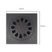 hogar accesorios bano rejilla lujo 4 flor negra anti olor pmo 048 mp madecentro