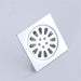 hogar accesorios bano rejilla piso 10 x 10 cm acero inoxidable pmo 050 mp madecentro