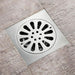 hogar accesorios bano rejilla piso 10 x 10 cm acero inoxidable pmo 050 mp madecentro