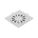 hogar accesorios bano rejilla piso 10 x 10 cm acero inoxidable pmo 050 mp madecentro