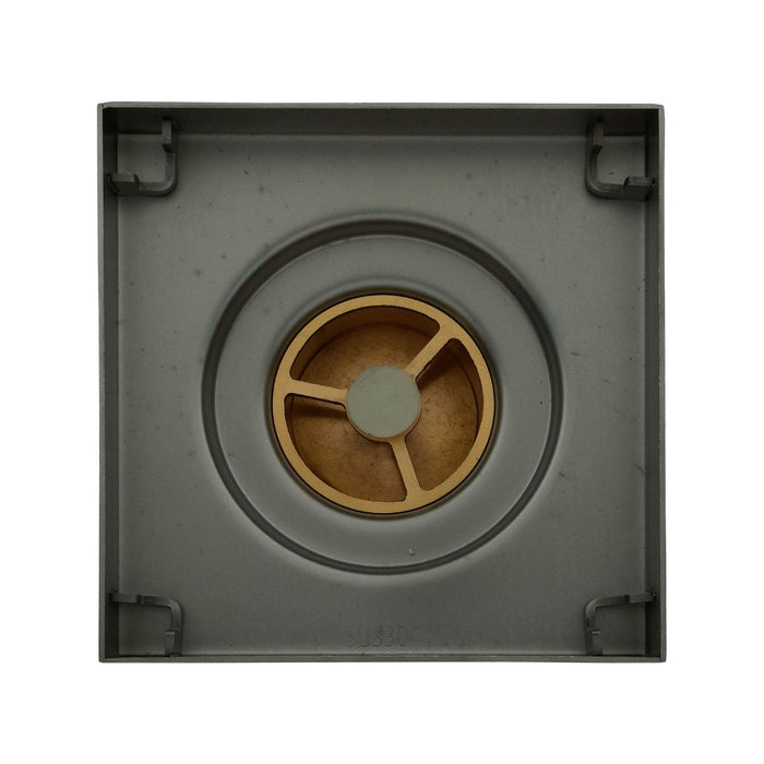 hogar accesorios bano rejilla piso cuadrada 10 cm invisible pmo 051 mp madecentro