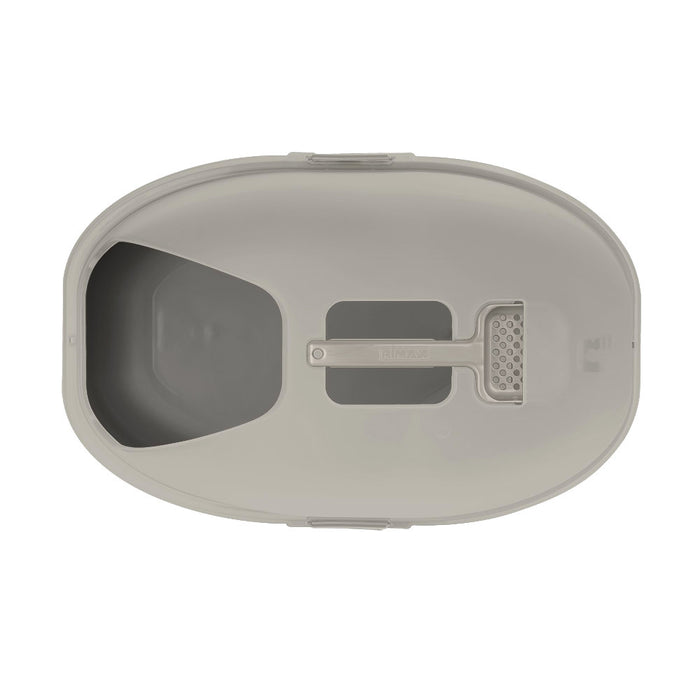 Arenero para gato gris marca Rimax