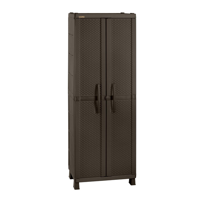 Armario grande apariencia rattan Rimax