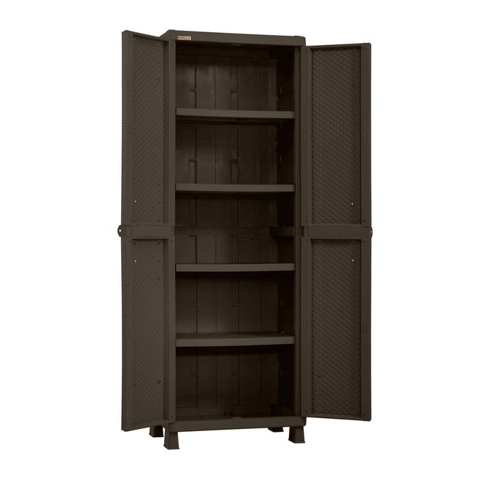 Armario grande apariencia rattan Rimax