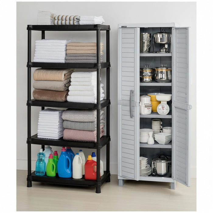 Armario grande barú gris claro marca Rimax