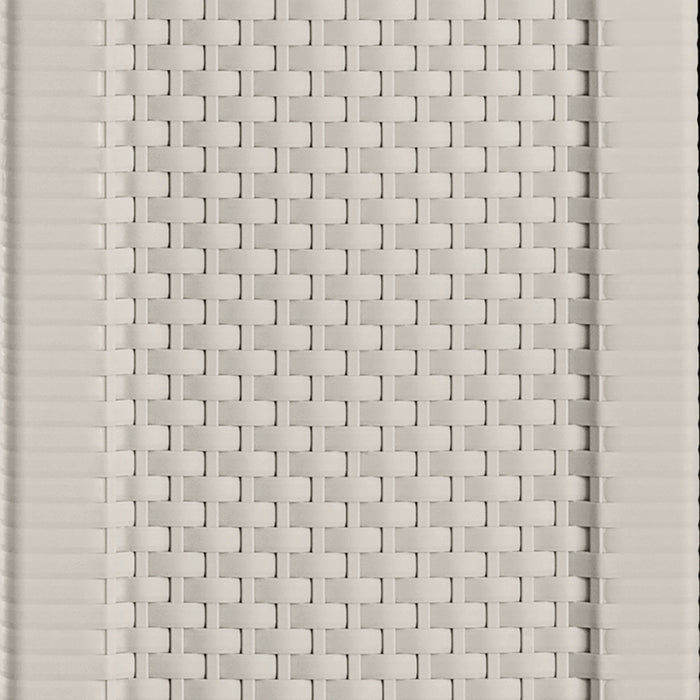 Armario mediano apariencia rattan taupe marca Rimax