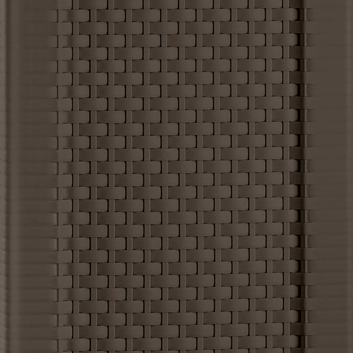 Armario mediano apariencia rattan wengue marca Rimax