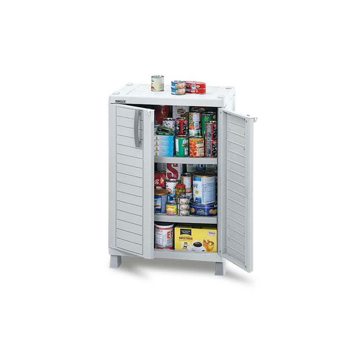 Armario mediano barú gris claro marca Rimax