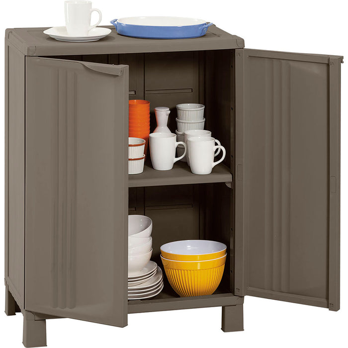 Armario mediano liviano home mocca marca Rimax