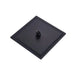 hogar bano ducha sencilla negra lujo 20 cm pmo 020 mp madecentro