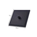 hogar bano ducha sencilla negra lujo 20 cm pmo 020 mp madecentro