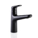 hogar bano griferia ultra ahorradora lavamanos liquid monocontrol media mate black corona corona lq1035551cor mp madecentro