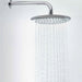 hogar bano regadera ultra ahorradora con brazo liquid corona corona lq4010001cor mp madecentro