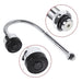 hogar bano repuesto cuello flexible lavaplatos cromado pmo 053 mp madecentro