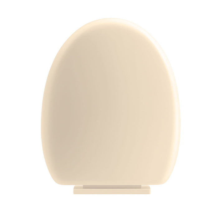 hogar bano tapa asiento sanitario redondaen color bone caida lenta pmo 067 mp madecentro