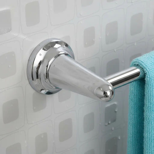 hogar bano toallero barra redondo cromado 60 cm pmo 062 mp madecentro