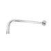 hogar bano tubo regadera 40 cm tipo l acero inoxidable cromo 40 cm pmo 064 mp madecentro
