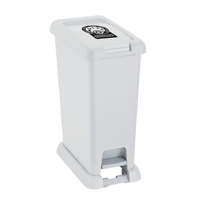 Basurero pedal 20 litros blanco marca Rimax