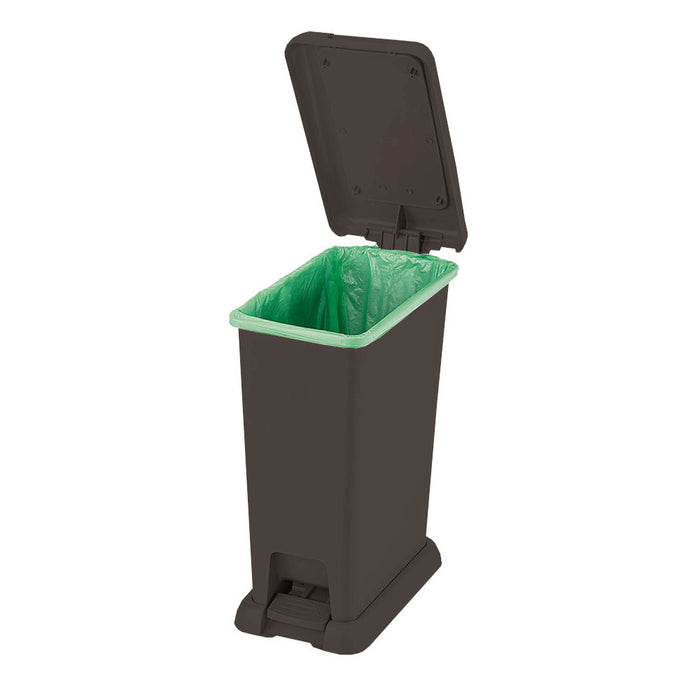 Basurero pedal 20 litros wengue marca Rimax