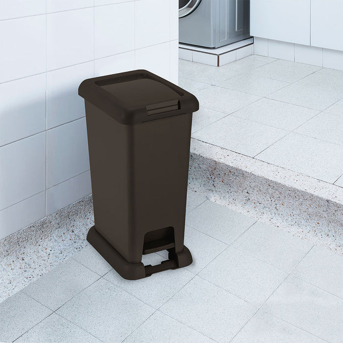 Basurero pedal 20 litros wengue marca Rimax