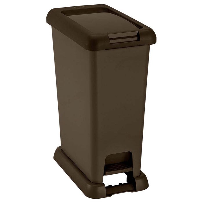 Basurero pedal 35 litros wengue marca Rimax