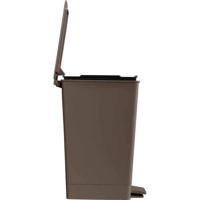 Basurero pedal slim 8 litros mocca marca Rimax