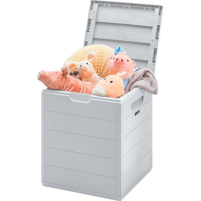 Baúl 100 lt barú gris hielo marca Rimax