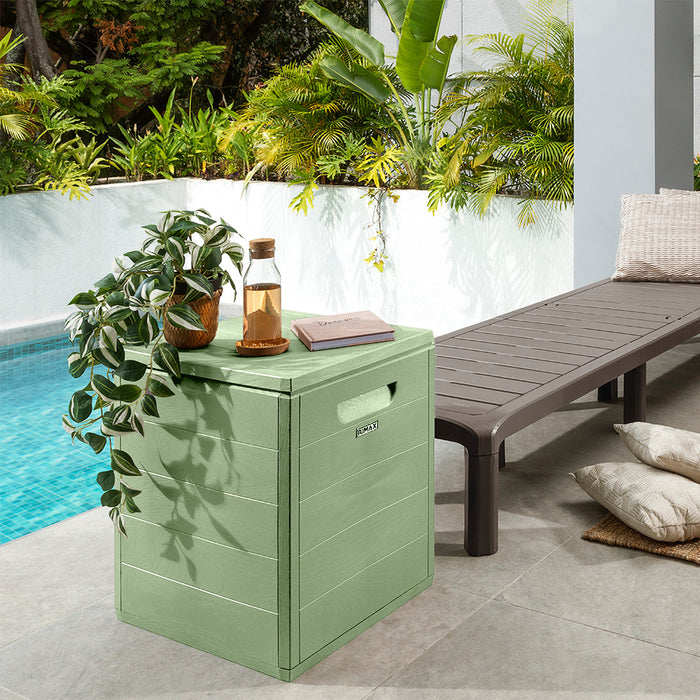 Baúl 100 lt barú verde salvia marca Rimax