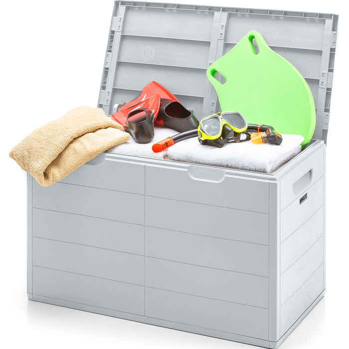 Baúl 200 lt barú gris hielo marca Rimax