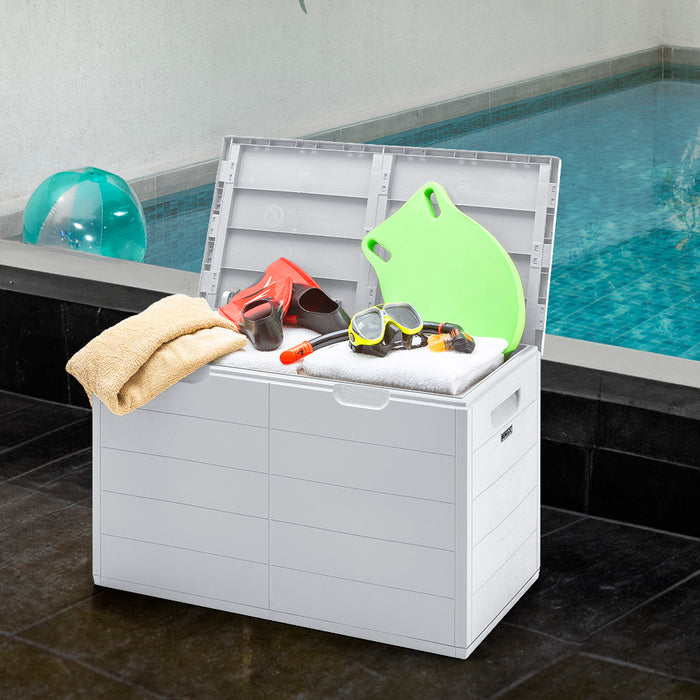 Baúl 200 lt barú gris hielo marca Rimax