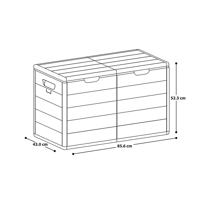 Baúl 200 lt barú verde salvia marca Rimax