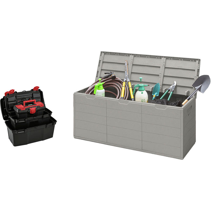 Baúl 300 lt barú cemento marca Rimax