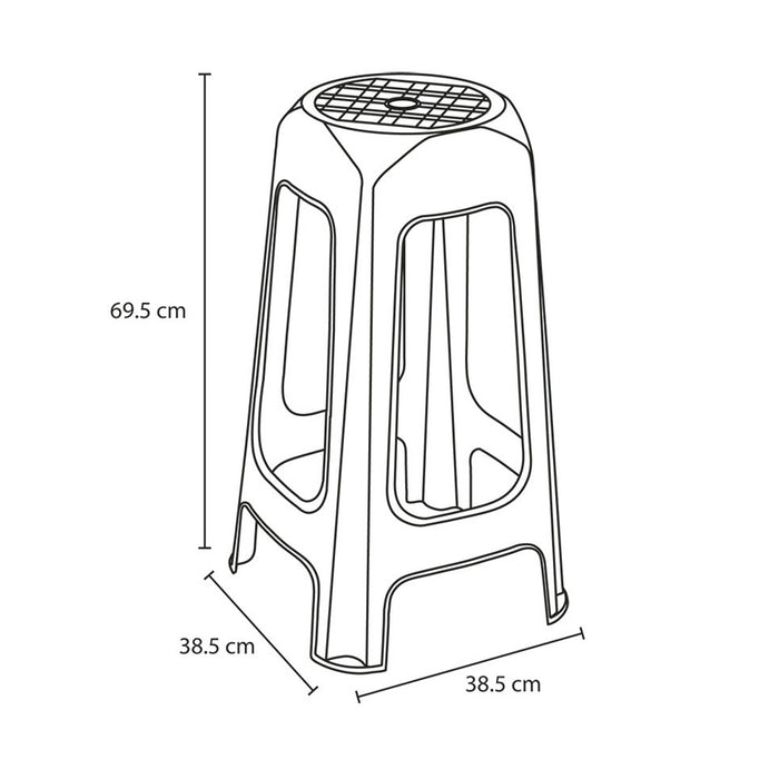 Butaco bar azul navy marca Rimax