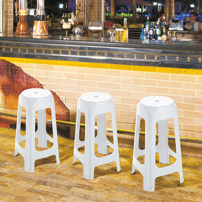 Butaco bar blanco marca Rimax