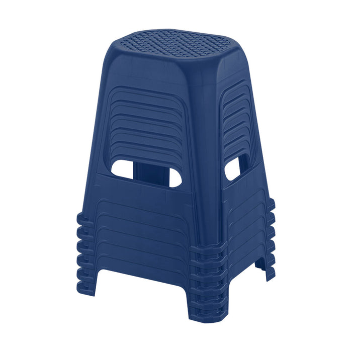 Butaco de plástico grande azul navy marca Rimax