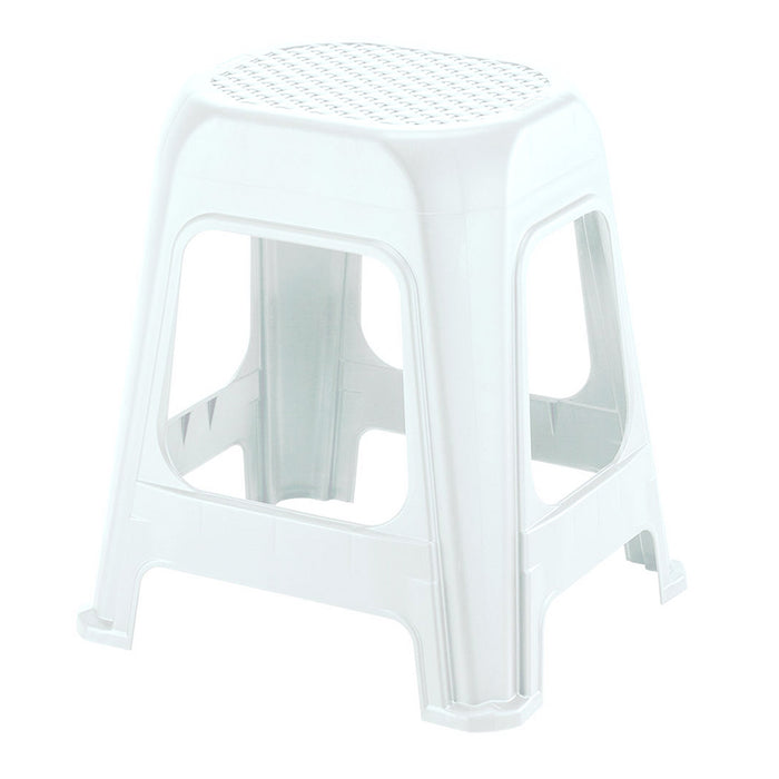 Butaco de plástico grande blanco marca Rimax