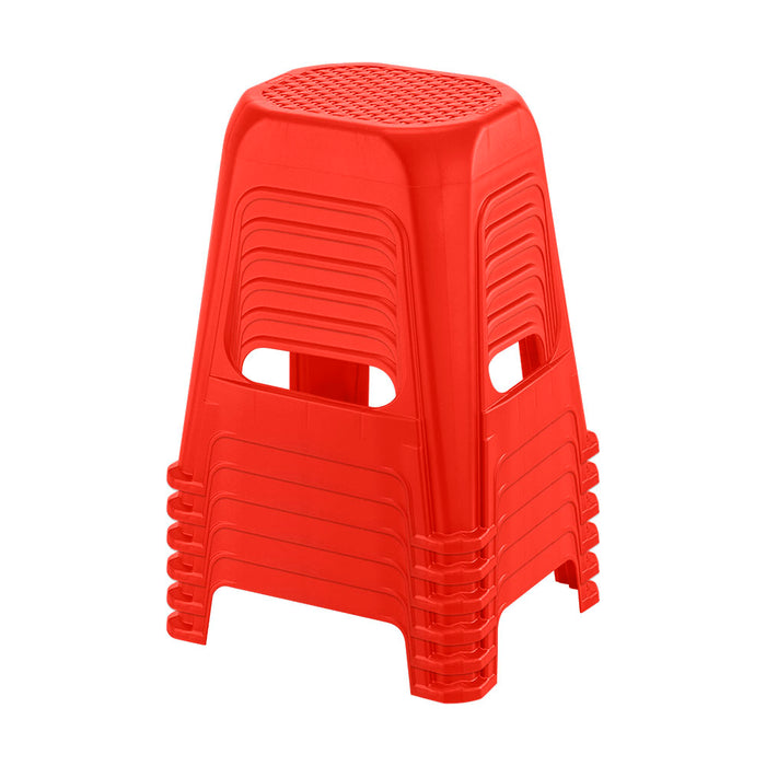 Butaco de plástico grande rojo marca Rimax