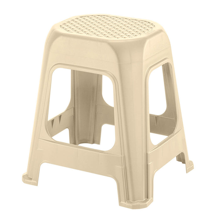 Butaco de plástico grande taupe marca Rimax