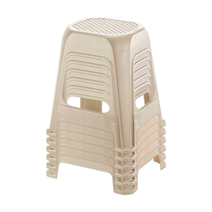 Butaco de plástico grande taupe marca Rimax